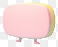 PNG Speech bubble technology rectangle furniture.