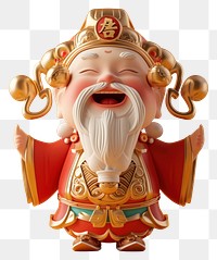 PNG  Chinese God figurine human representation.