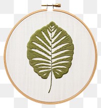 PNG Embroidery pattern textile nature.