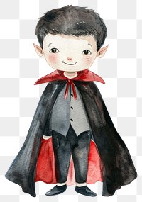 PNG Young Dracula toy white background representation.
