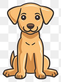 PNG Dog icon cartoon animal mammal.