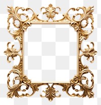 PNG Baroque square frame vintage backgrounds photo gold.