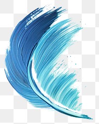 PNG Creativity turquoise splashing abstract.