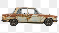 PNG The car vehicle white background transportation