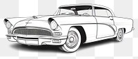 PNG Full body car logo drawing sketch vehicle.