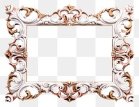 PNG Marble pattern frame vintage rectangle white background architecture