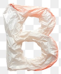 PNG Plastic bag alphabet B white background circle diaper.