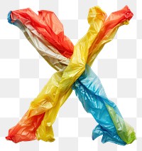 PNG Plastic bag alphabet X white background confectionery clothing.