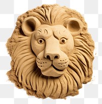 PNG Kids Sand Sculpture lion sculpture animal mammal.