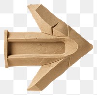 PNG Cardboard origami paper beige.