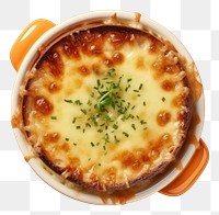 PNG French onion soup food bowl refreshment.