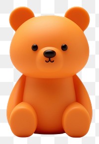 PNG Cute bear mammal plush toy