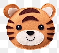 PNG Tiger plush cute toy.