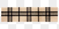 PNG Tartan pattern adhesive strip white background tablecloth blackboard.