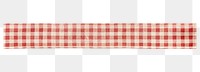 PNG Gingham pattern adhesive strip backgrounds tablecloth red.