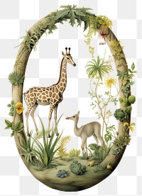 PNG Jungle animal giraffe mammal.