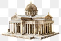 PNG Byzantine architecture building temple.