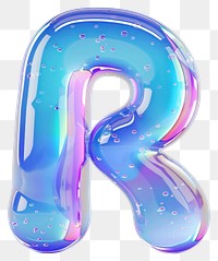 PNG Letter R number symbol shape.
