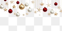 PNG Christmas line horizontal border backgrounds white background celebration.