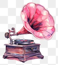 PNG Illustration of a gramophone electronics technology creativity.