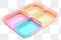 PNG Tray white background rectangle container.