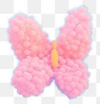 PNG Butterfly chandelier softness balloon.