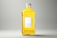 Vegetable oil bottle label png product mockup, transparent design