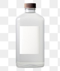 PNG Bottle glass refreshment container.