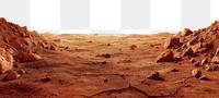 PNG  Mars surface landscape outdoors desert