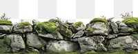 PNG  Mossy rocky fields backgrounds outdoors nature.