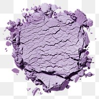 PNG Powder makeup purple powder white background.