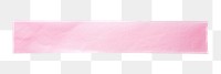 PNG Cute pink washi tape paper white background simplicity.