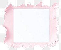 PNG A square pastel torn paper backgrounds white background rectangle.