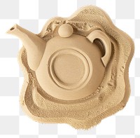 PNG Teapot refreshment cookware ceramic.