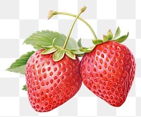 PNG Strawberry fruit plant food.