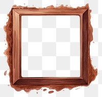 PNG Chocolate frame backgrounds white background rectangle.