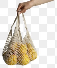 PNG Handbag fruit accessory netting.