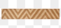 PNG Chevron adhesive strip wood white background accessories.