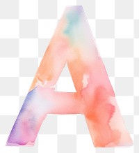 PNG  Letter A text white background abstract.