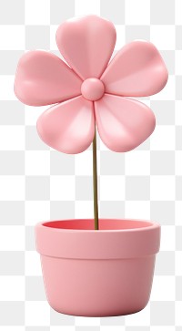 Flower petal plant vase