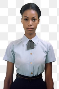 PNG Blouse shirt hairstyle accessory.