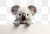 PNG Wildlife mammal animal koala.