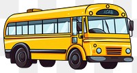PNG School bus Clipart vehicle cartoon wheel.