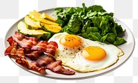 PNG Plate food egg vegetable.