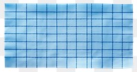 PNG Grids blue adhesive strip backgrounds paper 