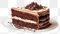 PNG Chocolate cake chocolate dessert cream