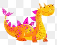 PNG Dragon animal white background representation.