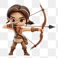 PNG 3d Archer archery cartoon weapon