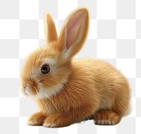 PNG 3d Rabbit rodent animal mammal