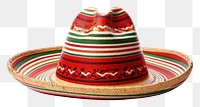 PNG Mexico sombrero white background headwear.